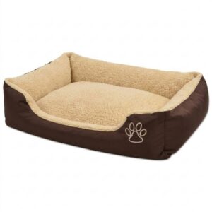Cama Cuna Acolchada para Mascotas "Okok" - Tejido Borreguito
