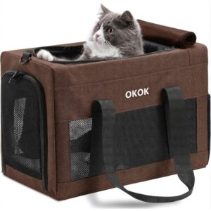 Transportín Rígido Homologado para Mascotas "Travel Paw" - Puerta de Metal